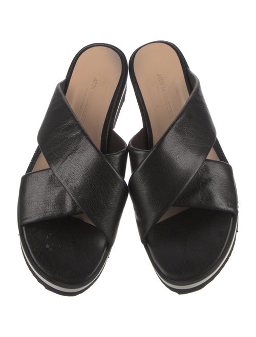 Ann Mashburn Leather Slides