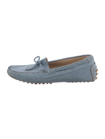 Ann Mashburn Suede Moccasins