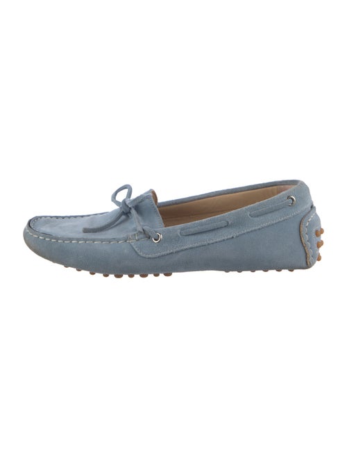 Ann Mashburn Suede Moccasins