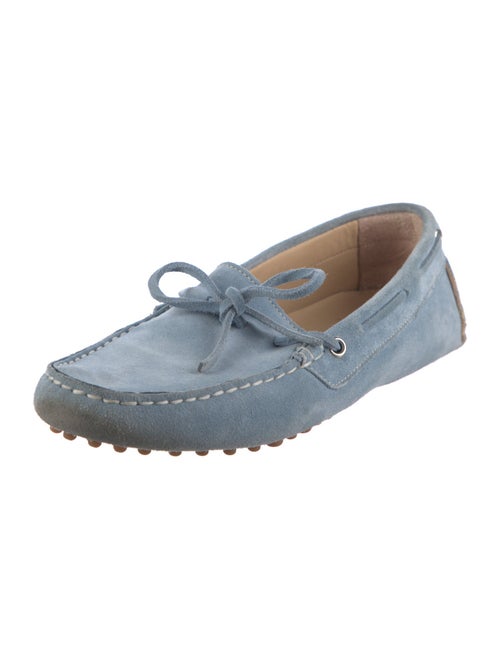 Ann Mashburn Suede Moccasins