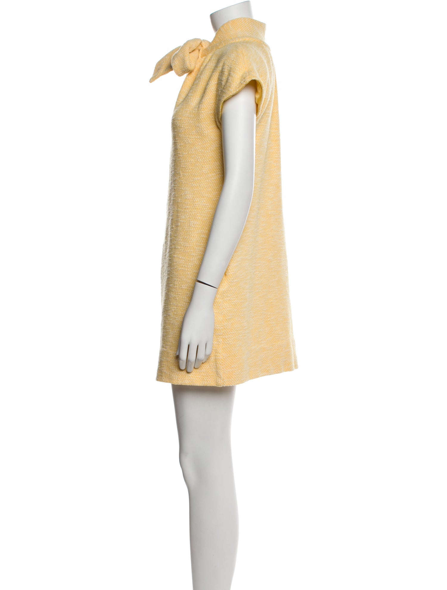 Ann Mashburn Mock Neck Mini Dress