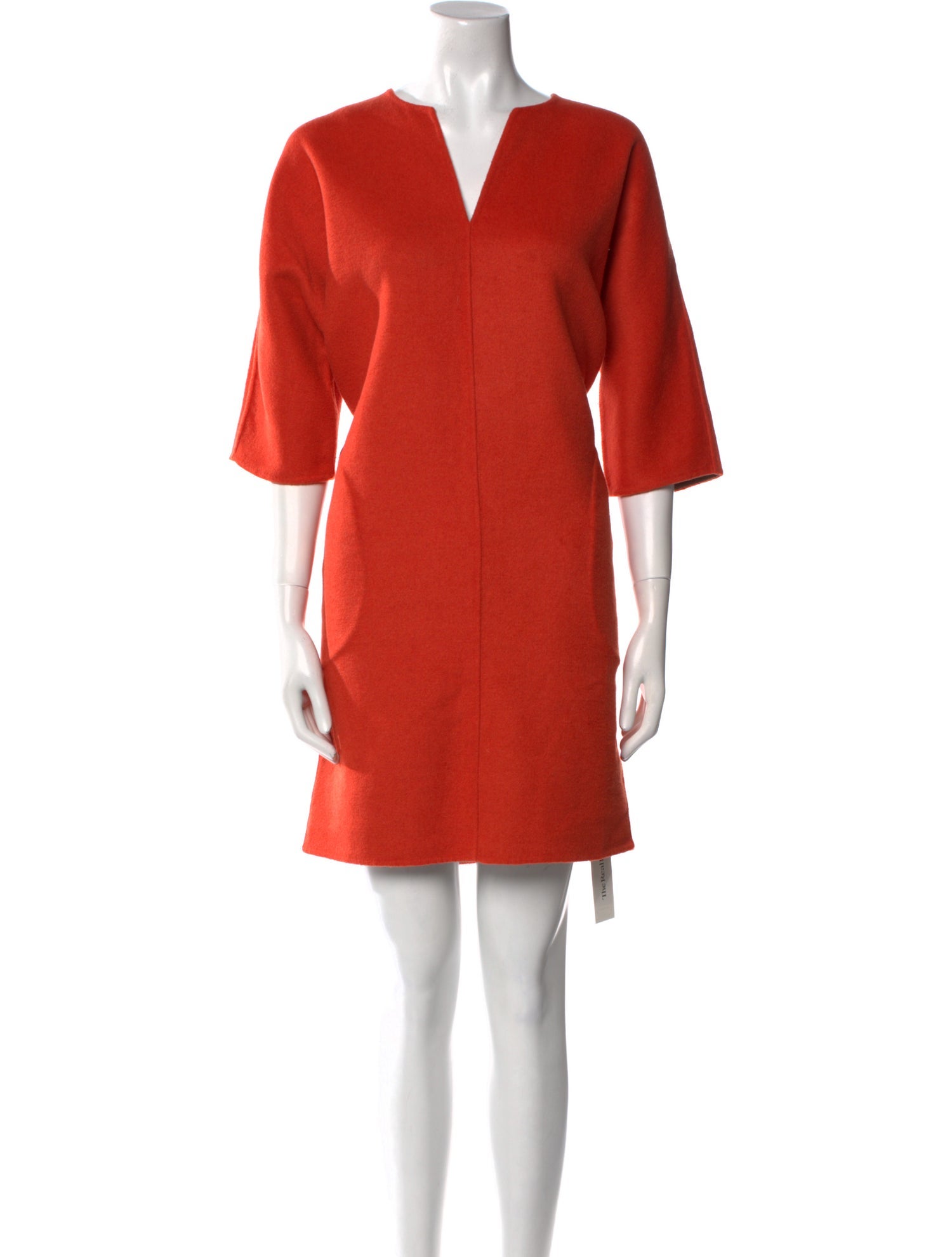 Ann Mashburn V-Neck Mini Dress