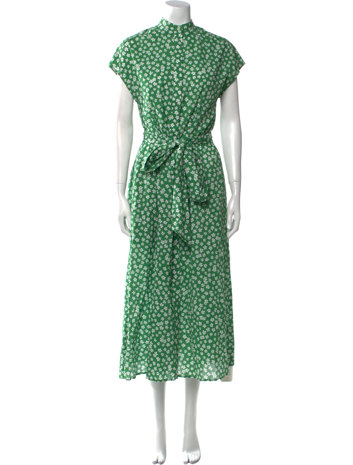 Ann Mashburn Floral Print Long Dress w/ Tags