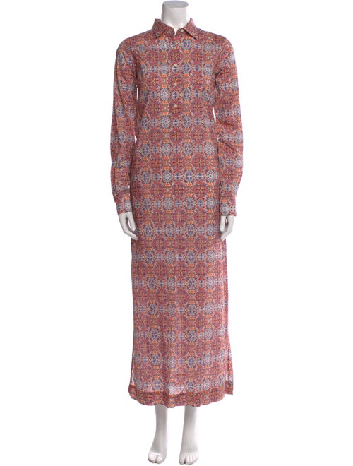 Ann Mashburn Printed Long Dress