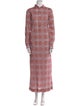 Ann Mashburn Printed Long Dress