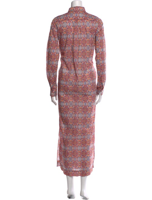 Ann Mashburn Printed Long Dress