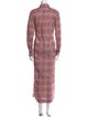 Ann Mashburn Printed Long Dress