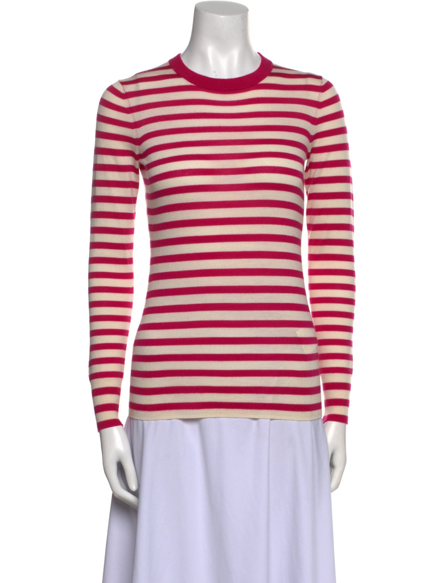 Ann Mashburn Wool Striped Sweater