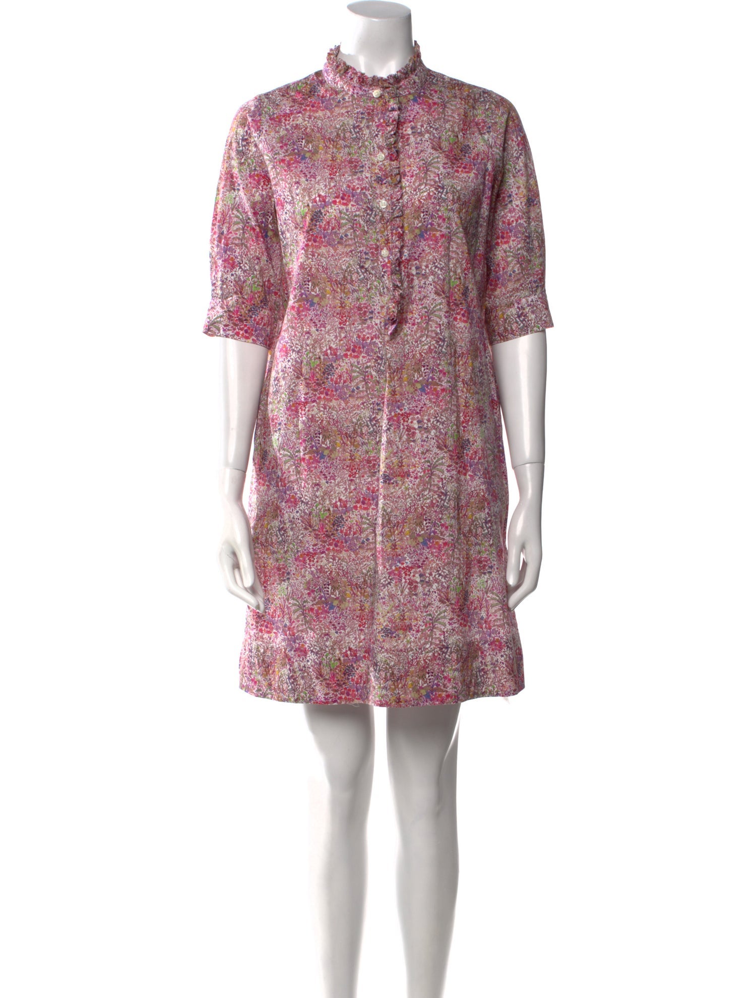 Ann Mashburn Floral Print Mini Dress w/ Tags