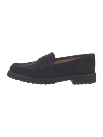 Ann Mashburn Suede Loafers