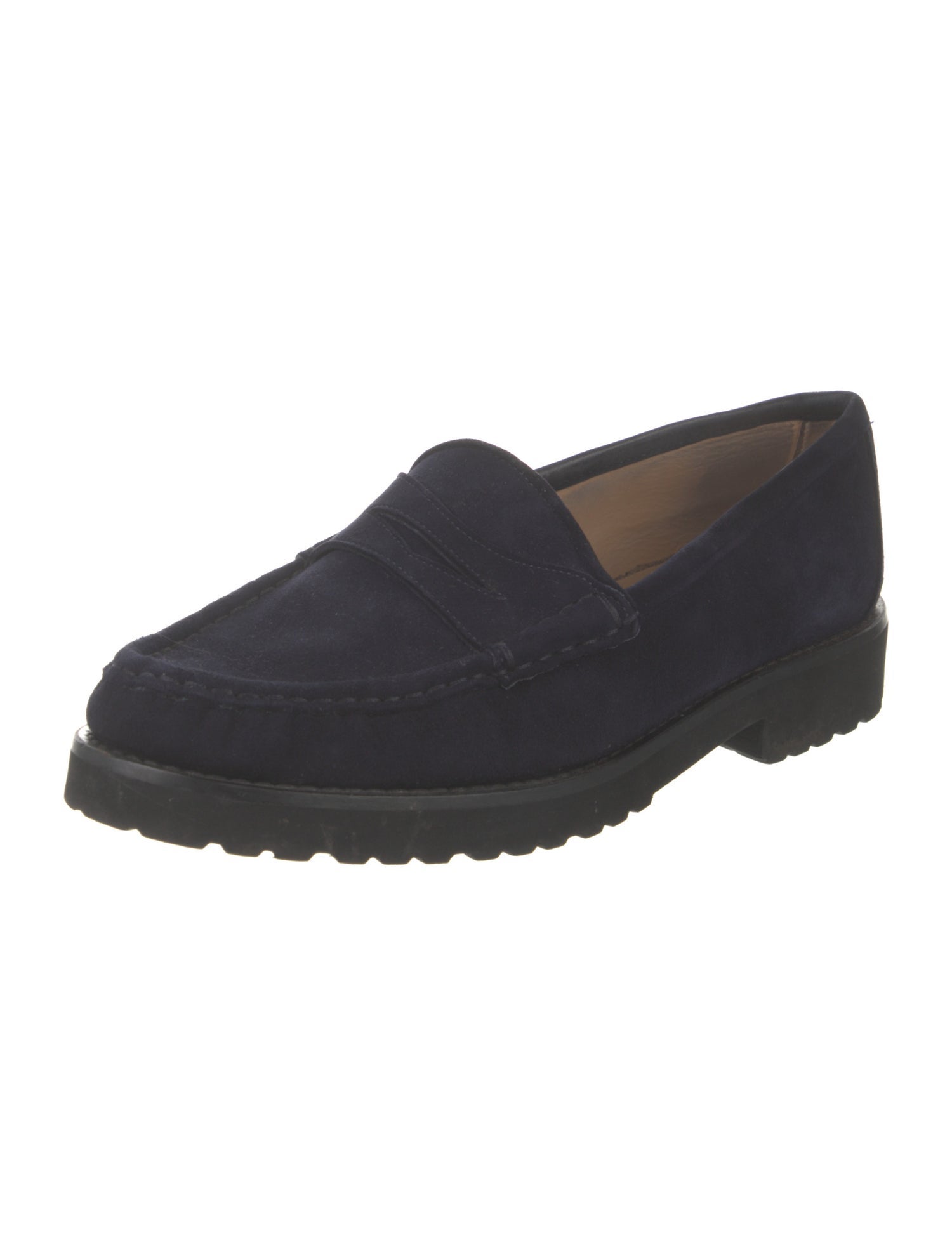 Ann Mashburn Suede Loafers