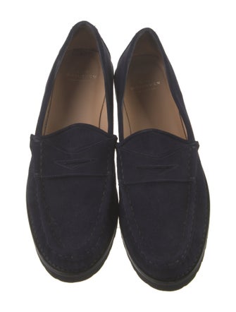 Ann Mashburn Suede Loafers