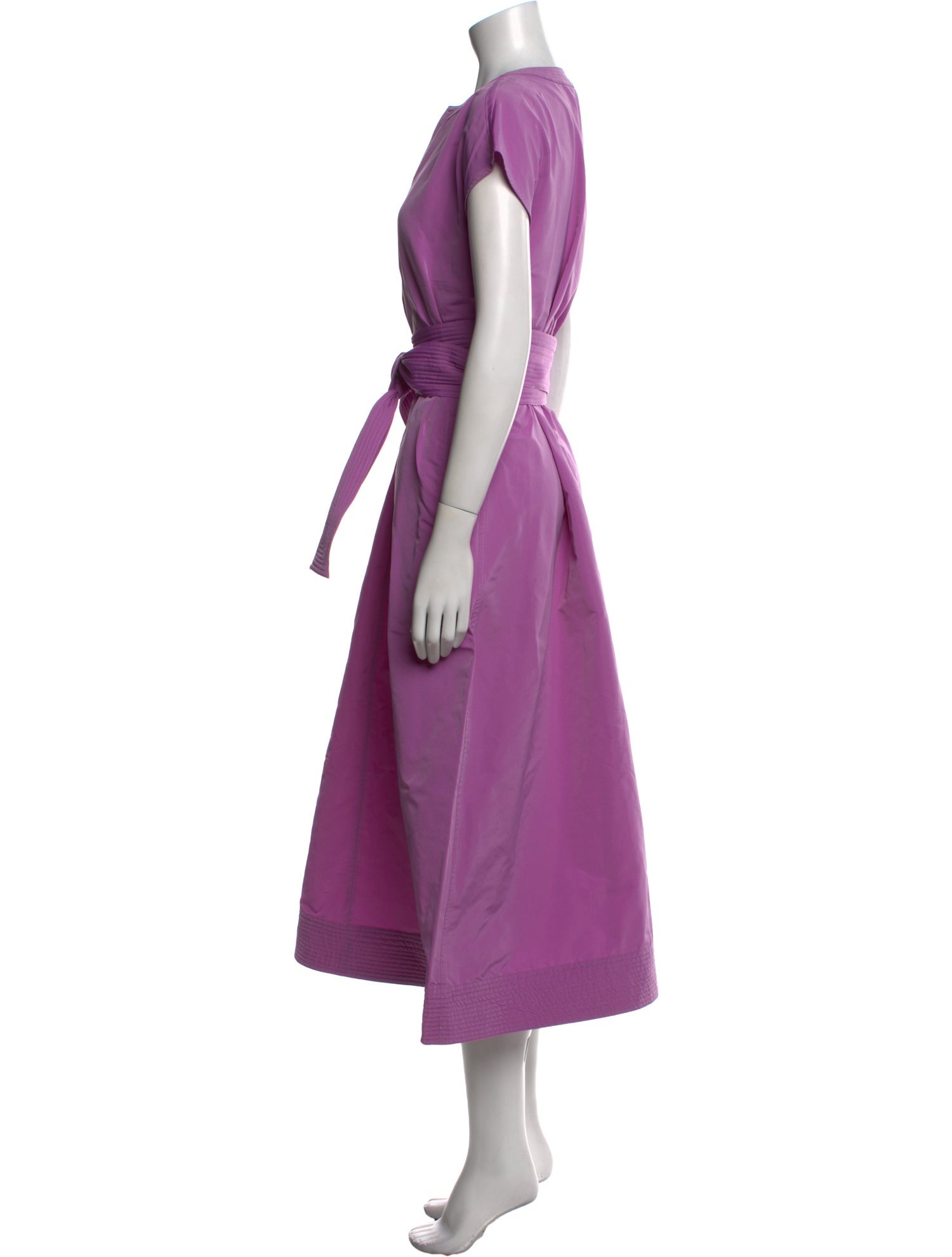 Ann Mashburn V-Neck Midi Length Dress