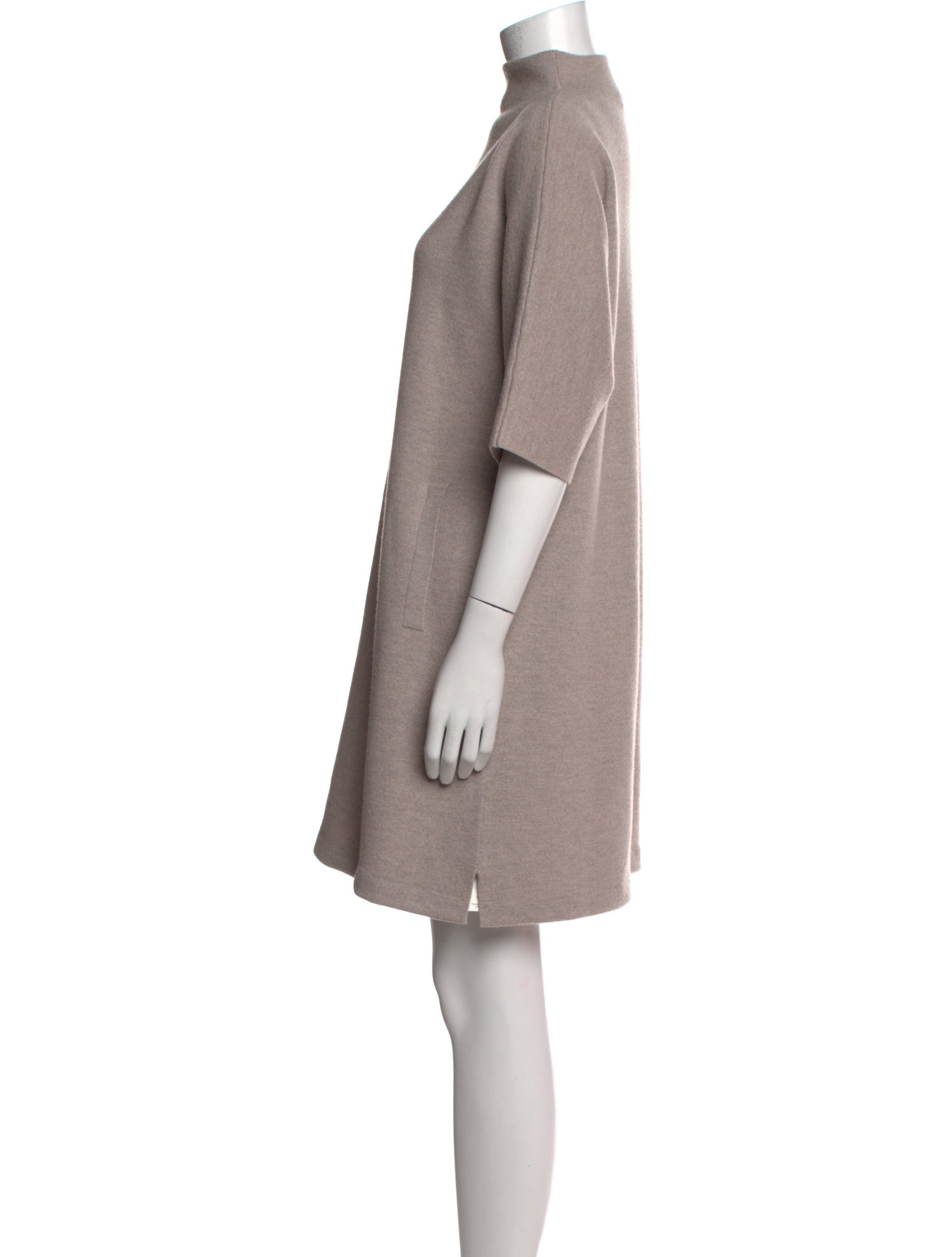 Ann Mashburn Merino Wool Mini Dress