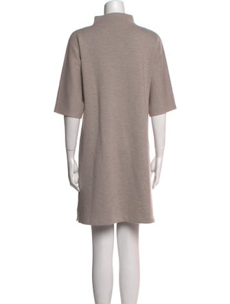 Ann Mashburn Merino Wool Mini Dress