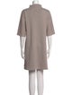 Ann Mashburn Merino Wool Mini Dress