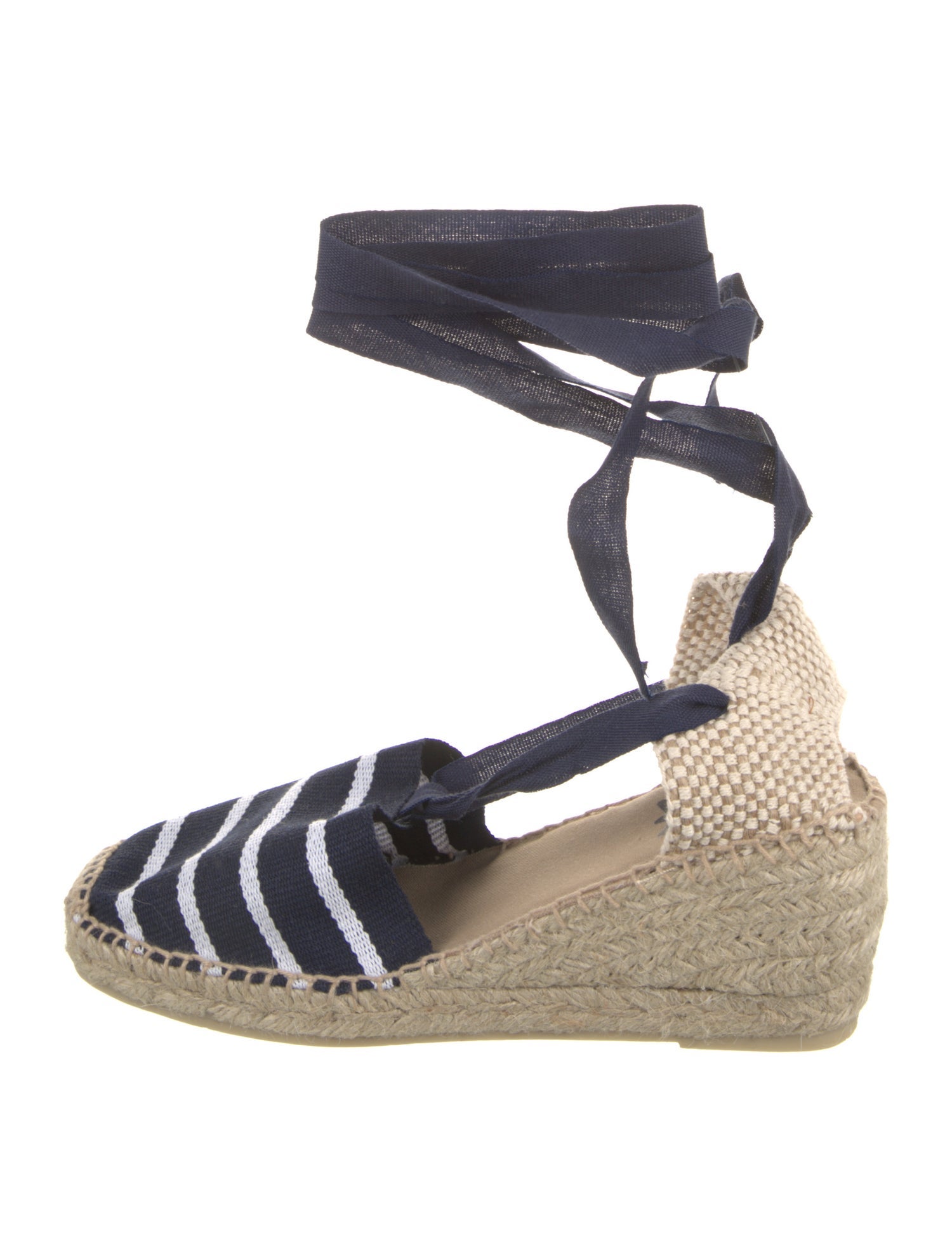 Ann Mashburn Striped Flats