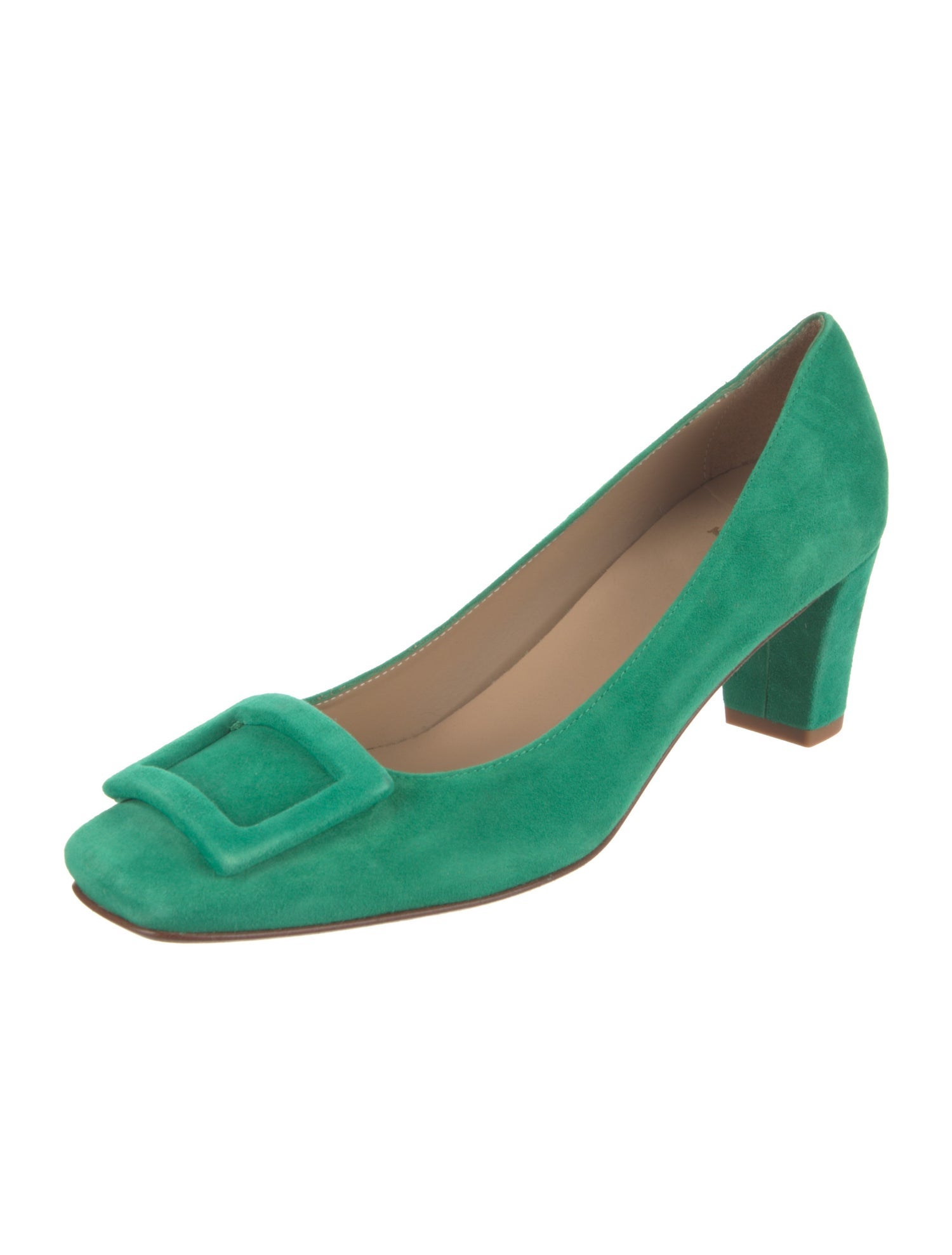 Ann Mashburn Suede Pumps