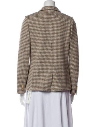 Ann Mashburn Plaid Print Blazer
