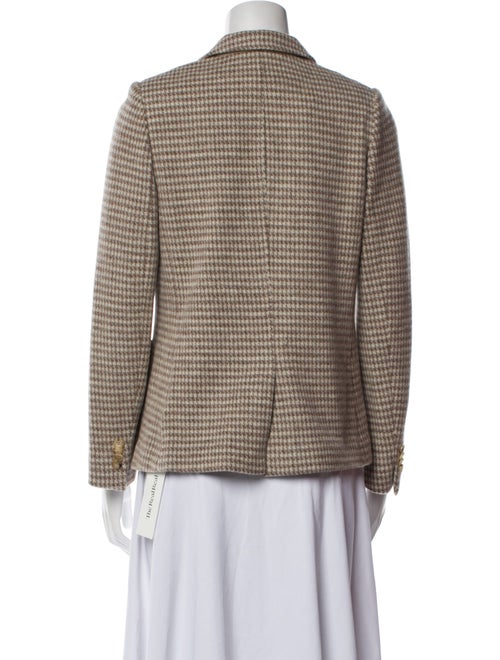 Ann Mashburn Plaid Print Blazer