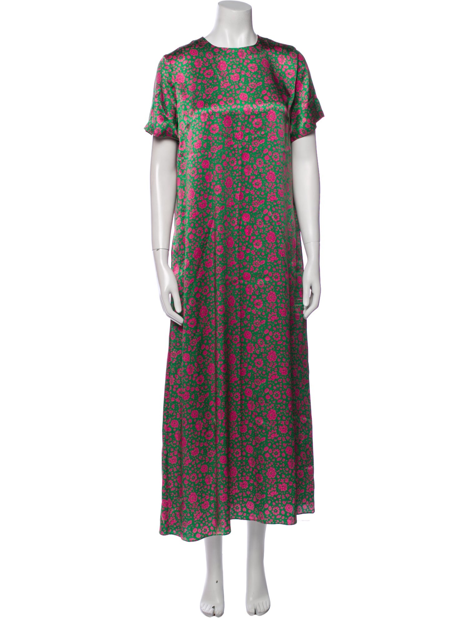 Ann Mashburn Silk Long Dress