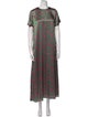 Ann Mashburn Silk Long Dress
