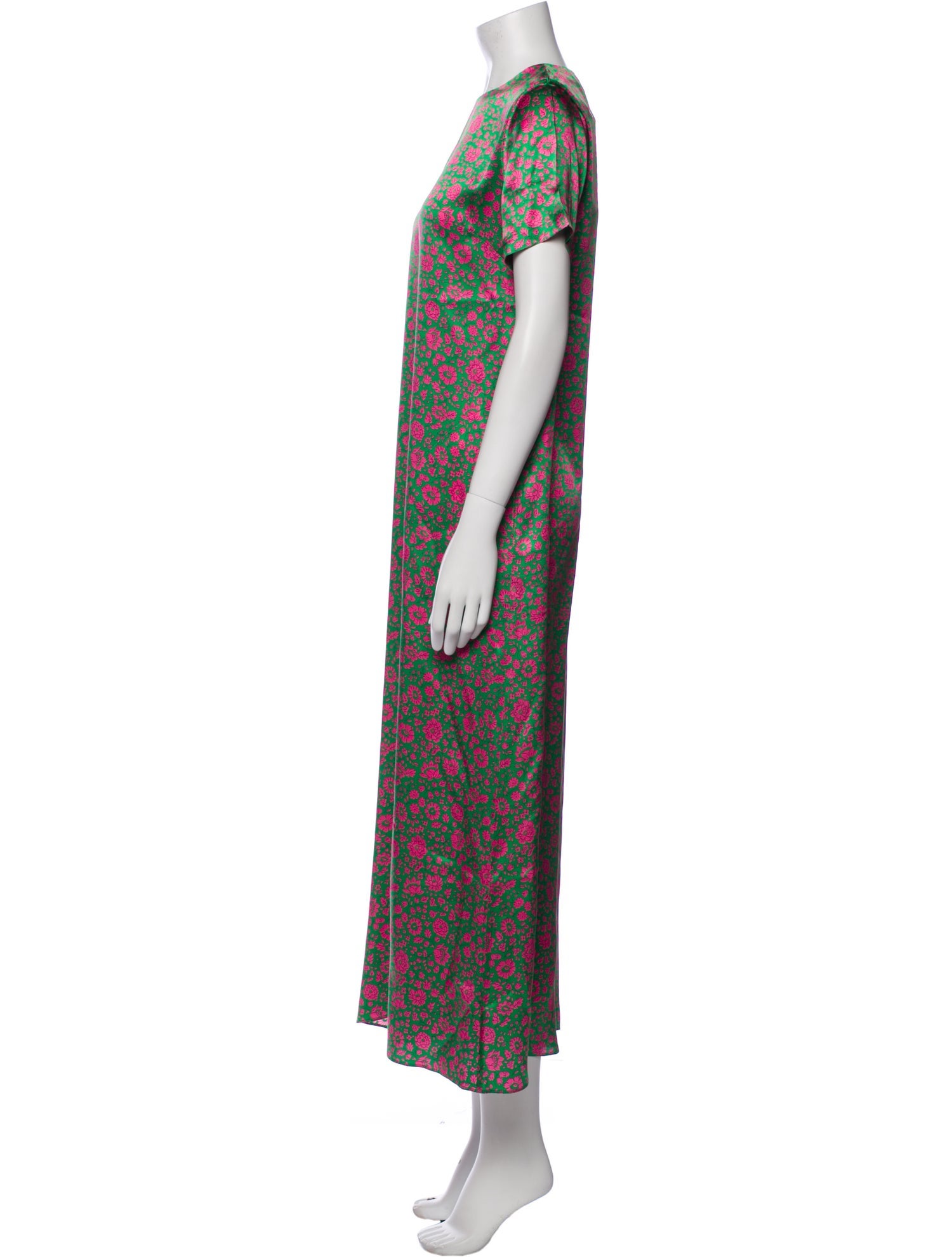 Ann Mashburn Silk Long Dress