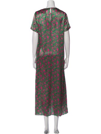 Ann Mashburn Silk Long Dress