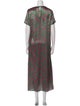 Ann Mashburn Silk Long Dress