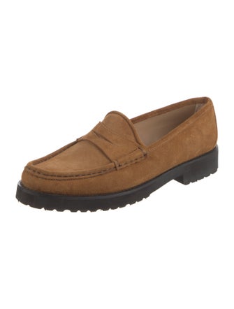 Ann Mashburn Suede Loafers