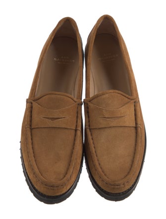 Ann Mashburn Suede Loafers