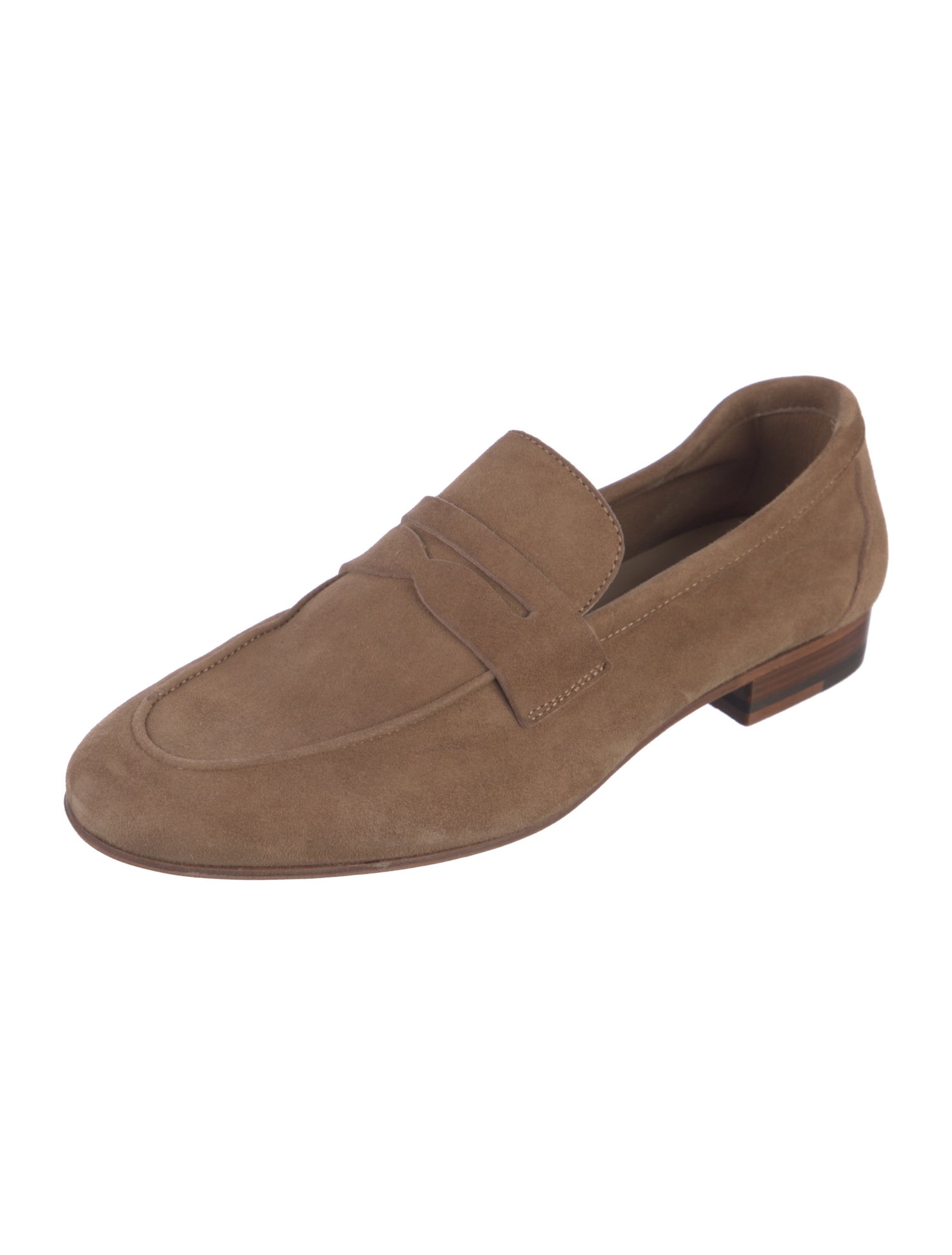 Ann Mashburn Suede Loafers