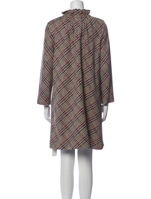 Ann Mashburn Plaid Print Mini Dress