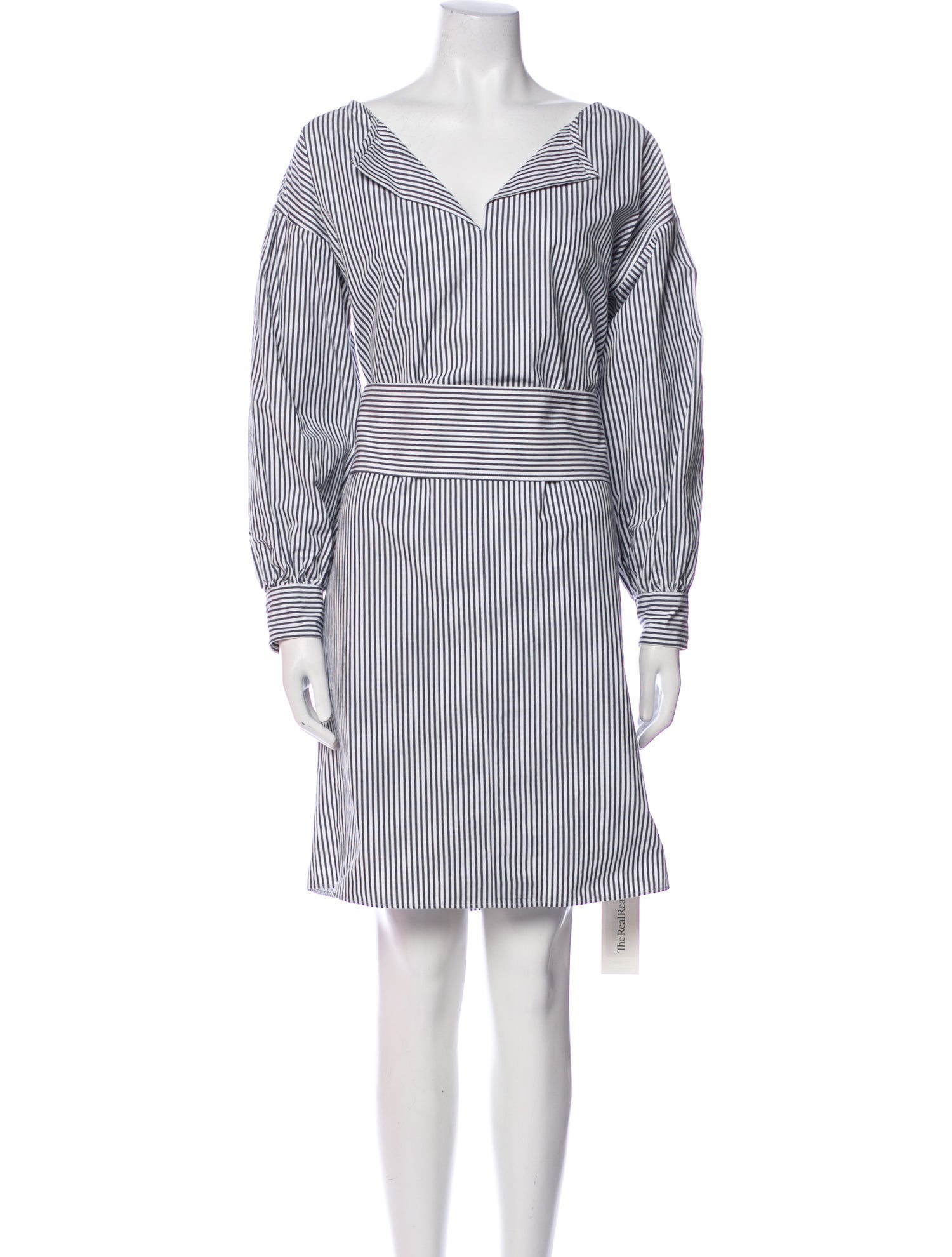 Ann Mashburn Striped Mini Dress