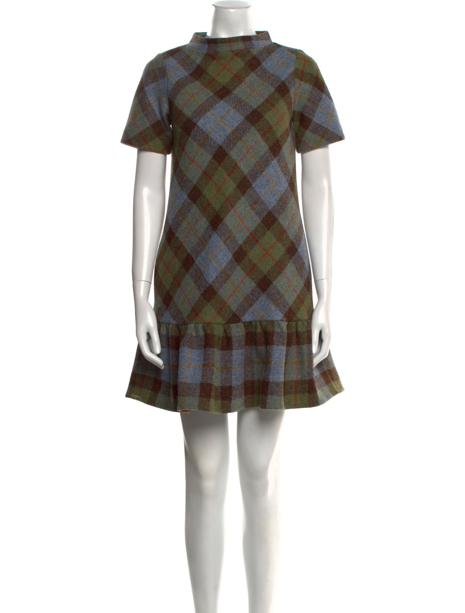 Ann Mashburn Wool Mini Dress