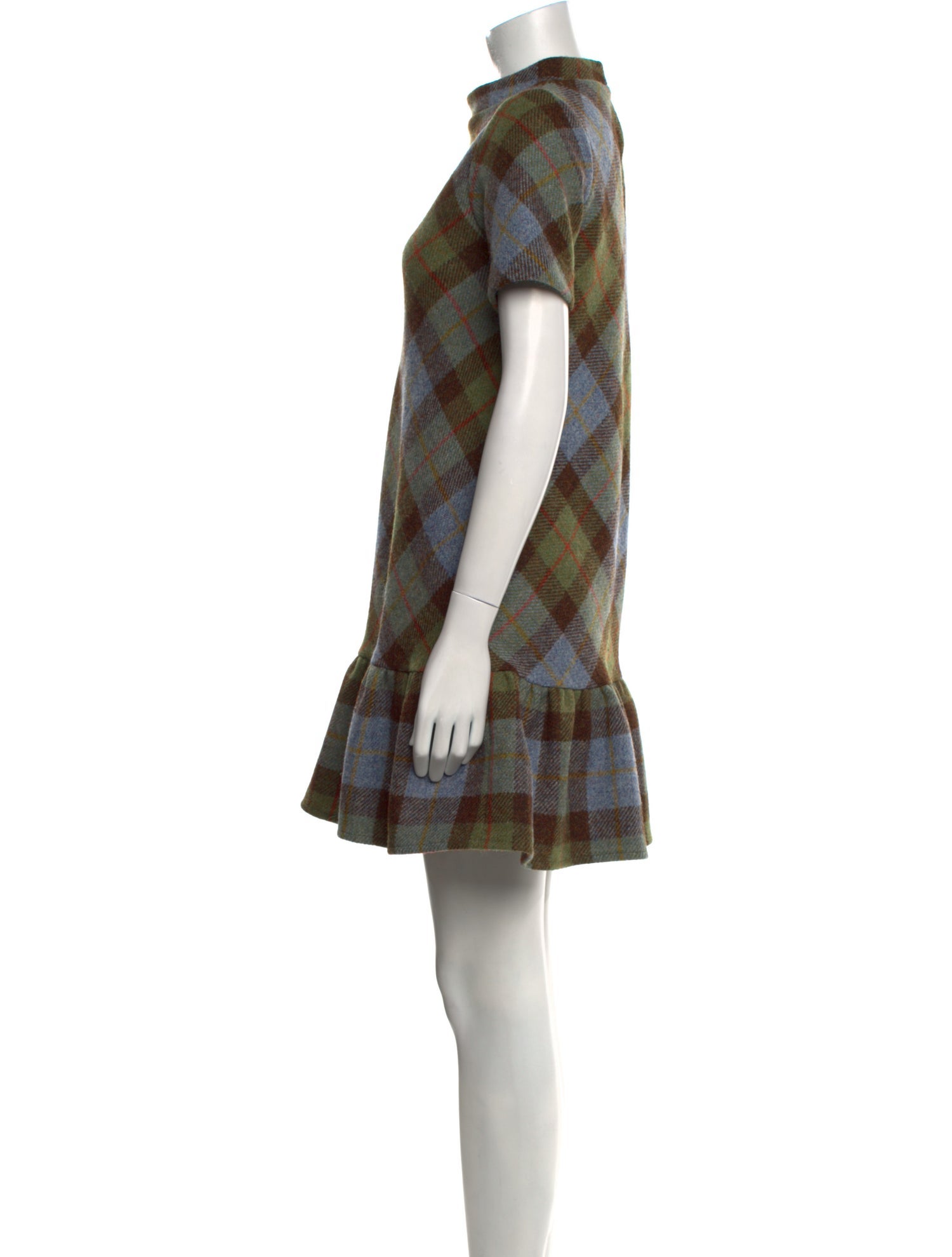 Ann Mashburn Wool Mini Dress