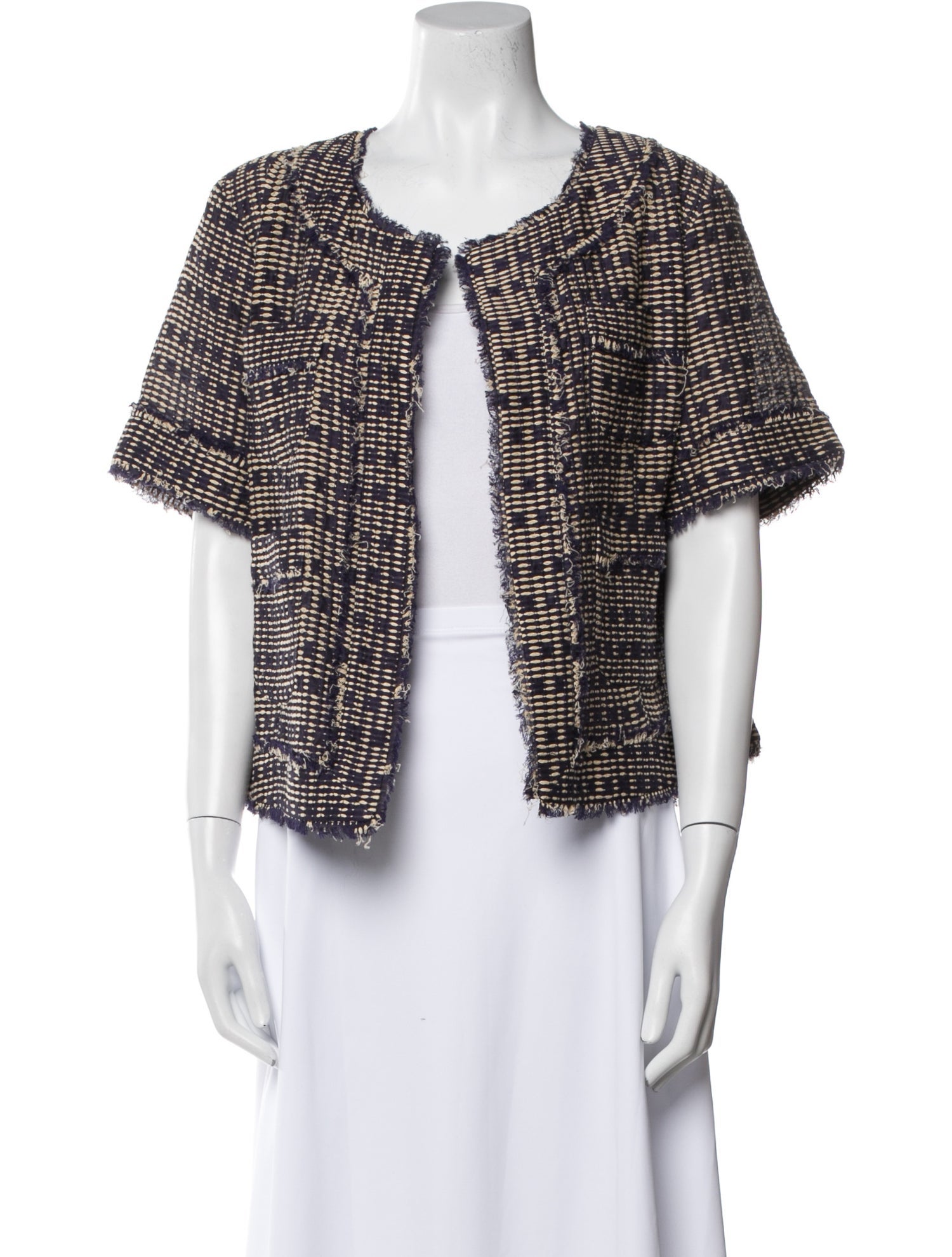 Ann Mashburn Striped Evening Jacket