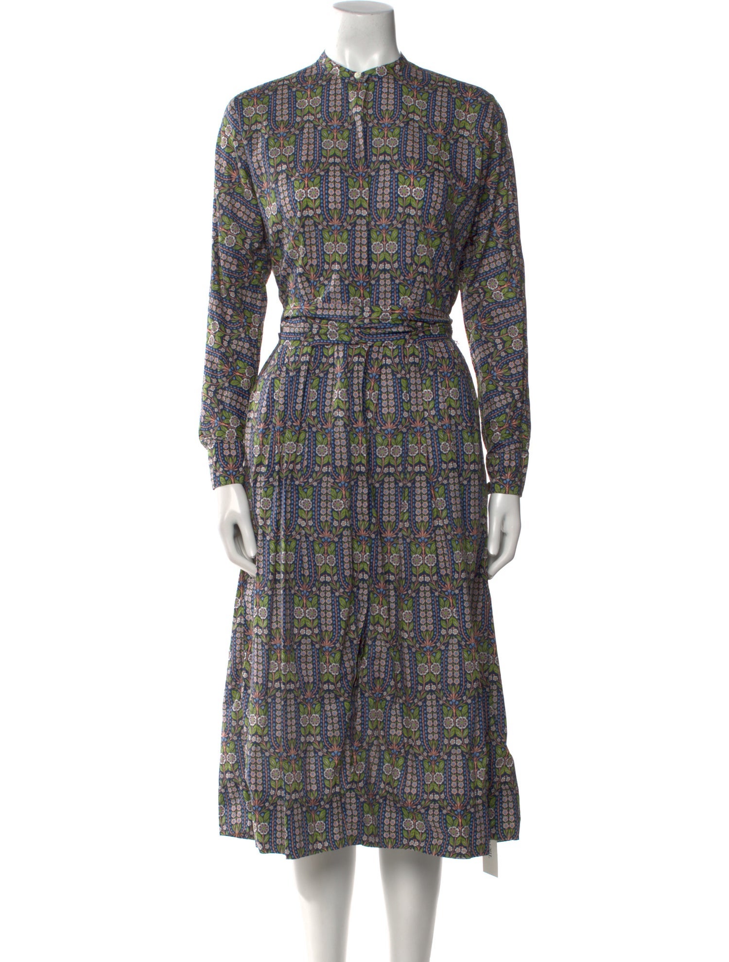 Ann Mashburn Printed Midi Length Dress