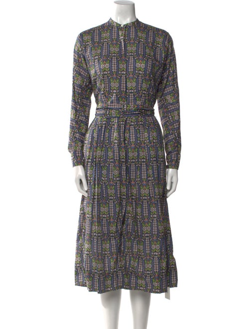 Ann Mashburn Printed Midi Length Dress