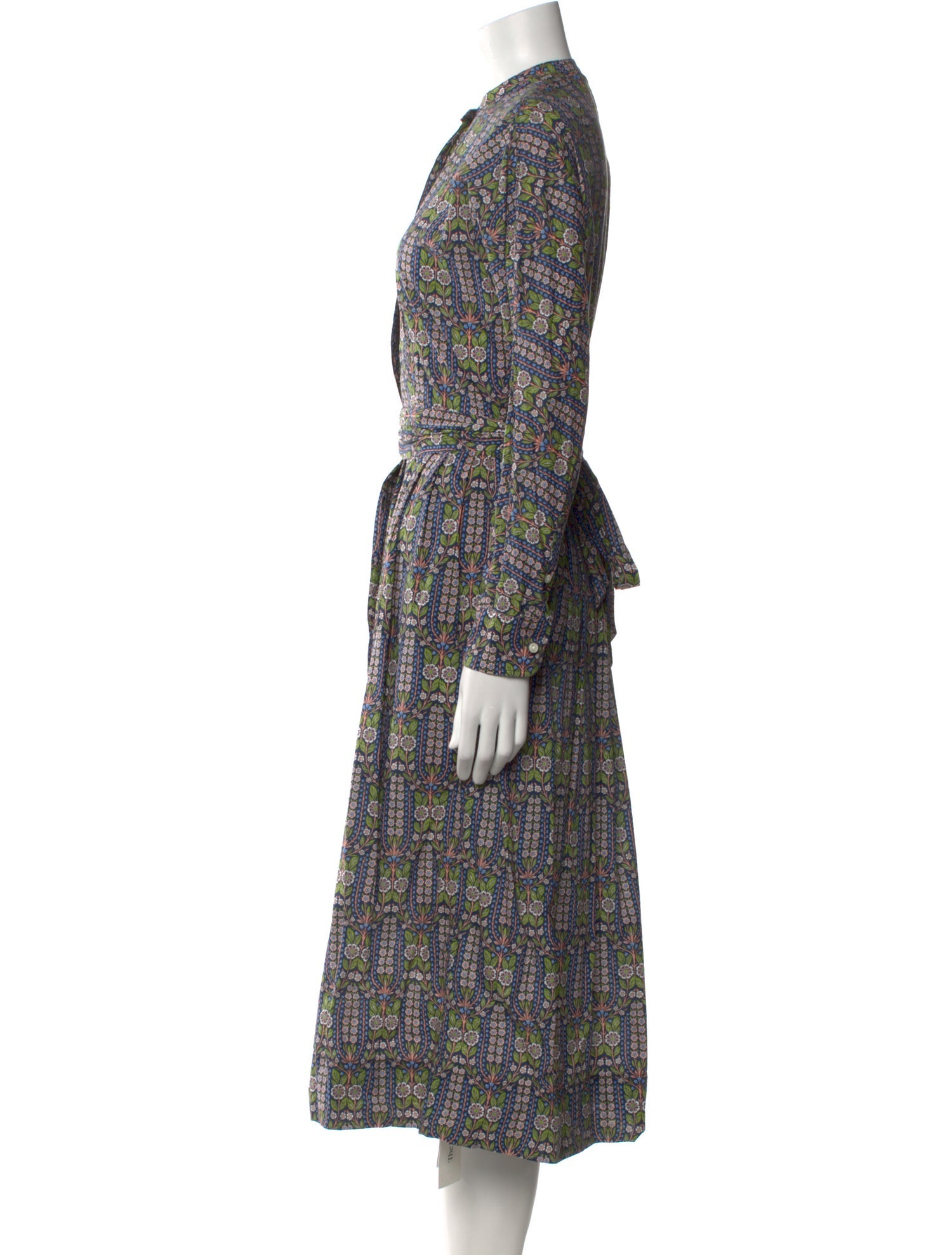 Ann Mashburn Printed Midi Length Dress