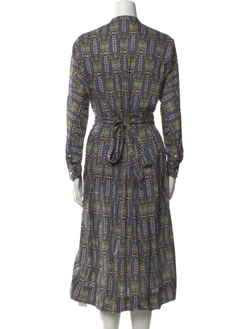 Ann Mashburn Printed Midi Length Dress