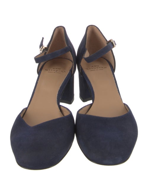 Ann Mashburn Suede D'Orsay Pumps