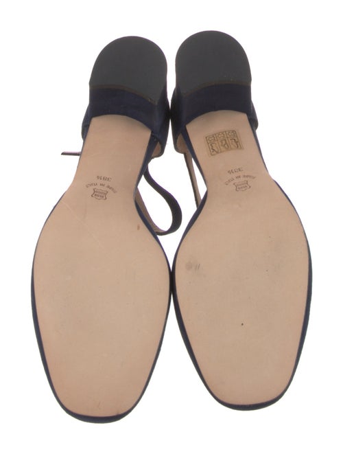 Ann Mashburn Suede D'Orsay Pumps