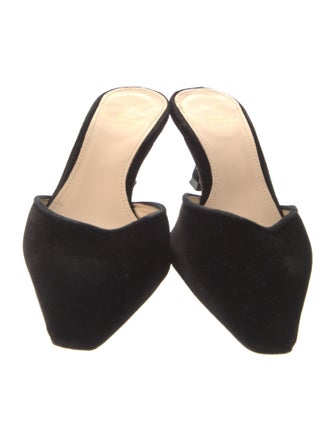 Ann Mashburn Suede Mules
