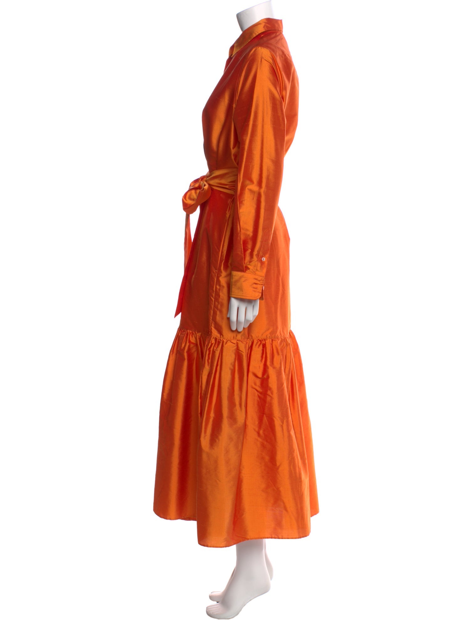 Ann Mashburn Silk Long Dress