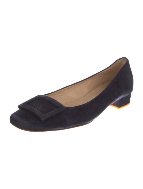 Ann Mashburn Suede Pumps