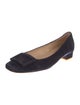 Ann Mashburn Suede Pumps