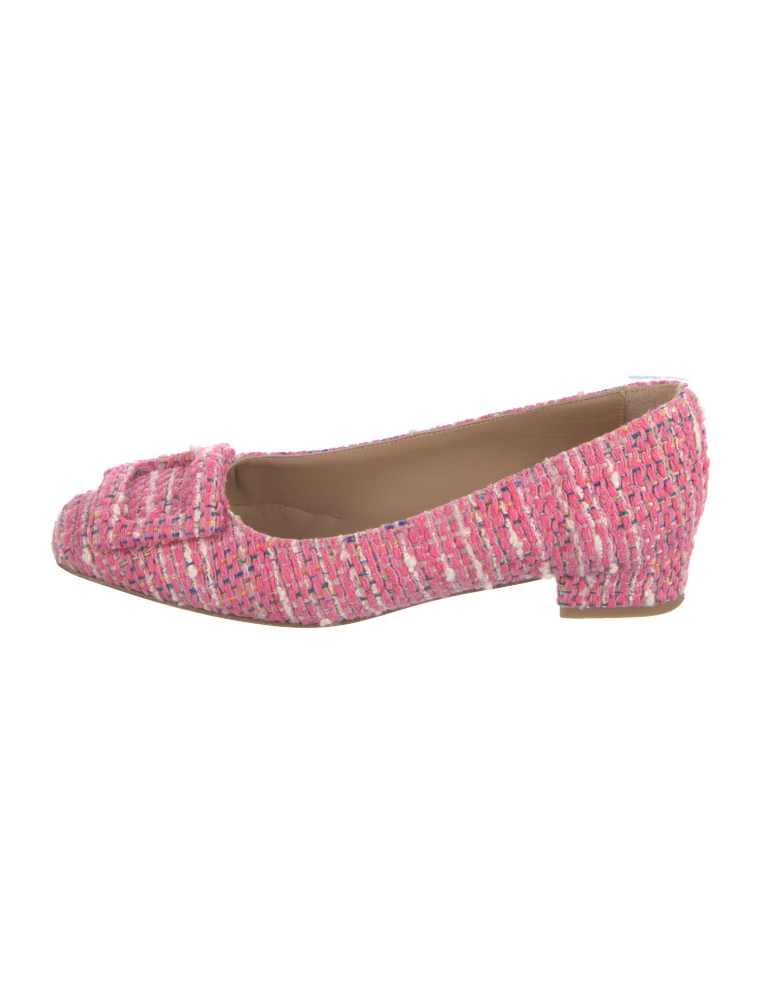 Ann Mashburn Tweed Pattern Pumps