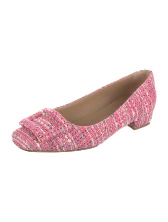 Ann Mashburn Tweed Pattern Pumps