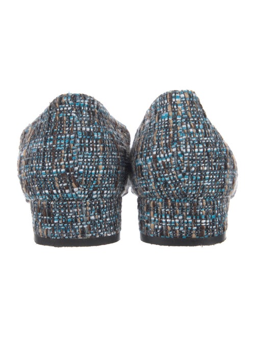 Ann Mashburn Tweed Tweed Pattern Ballet Flats
